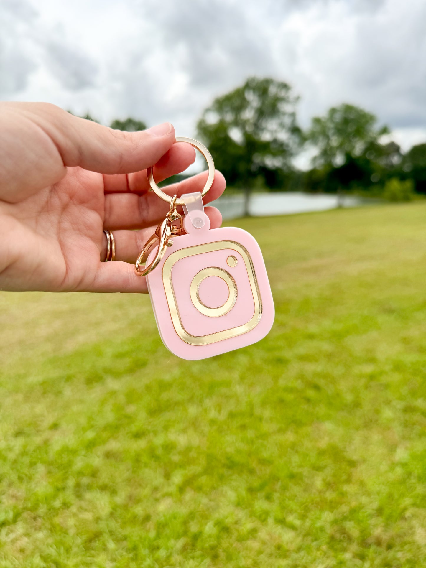 NFC Instagram Keychain