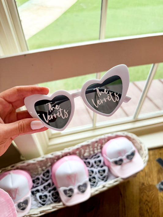 Customized Wedding Sunglasses