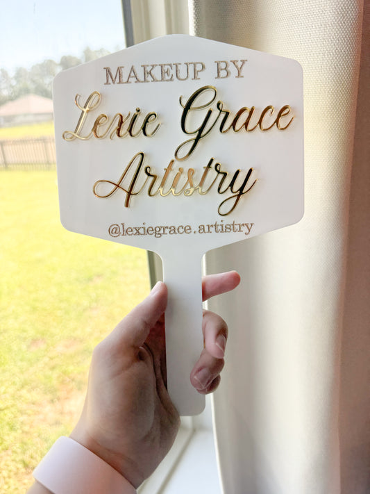 Acrylic Handheld Mirror