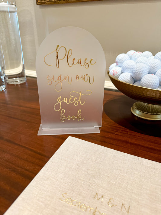 Guest Book Sign