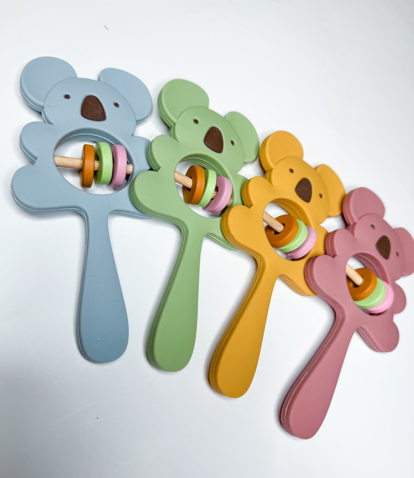 Personalized Bear Teether and Rattle