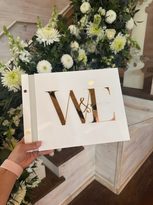 Custom Wedding Guest Book