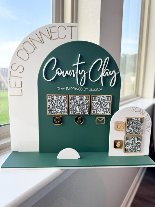 Let's Connect - QR Code Display | Small Business