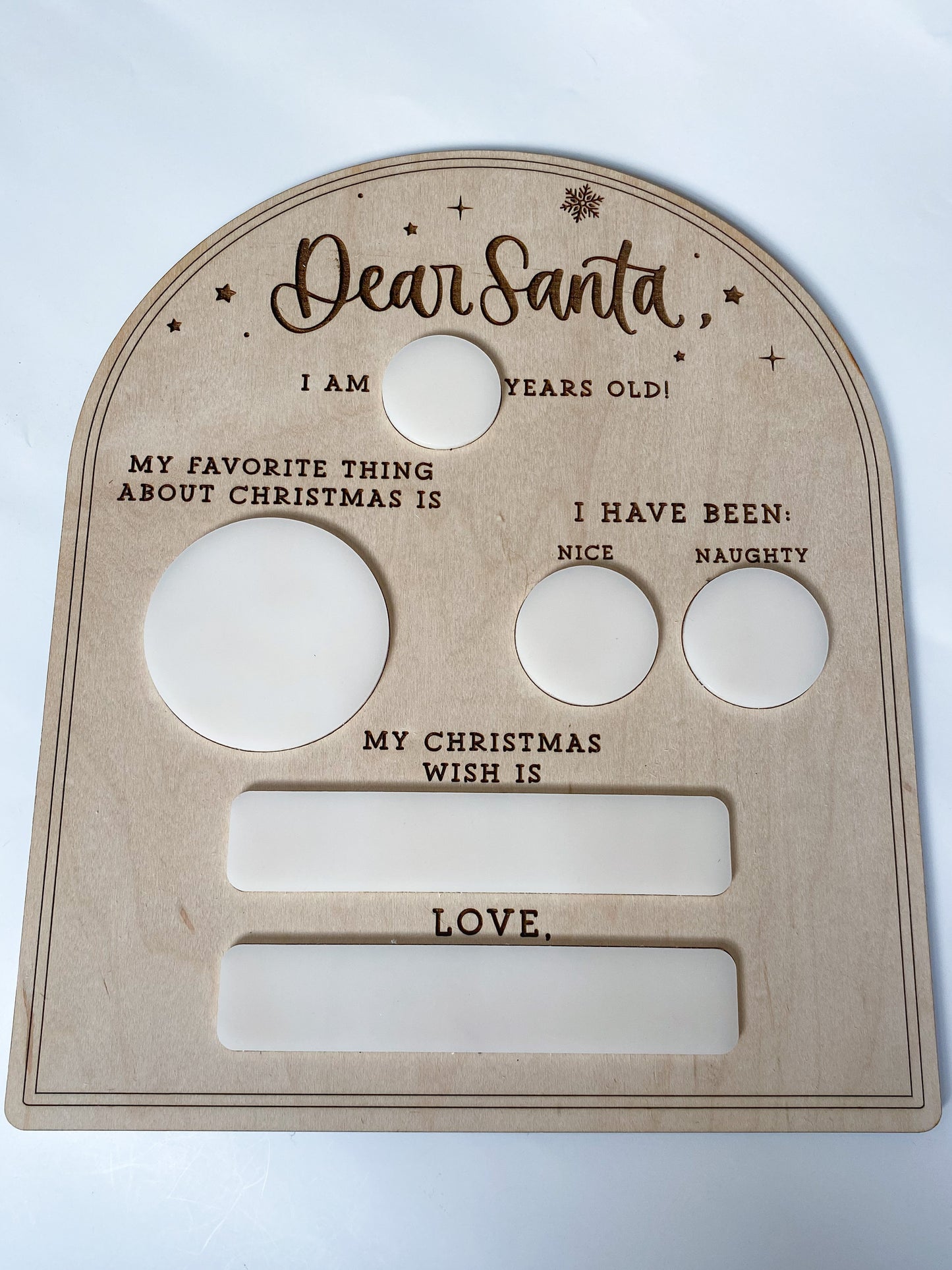 Dear Santa Sign